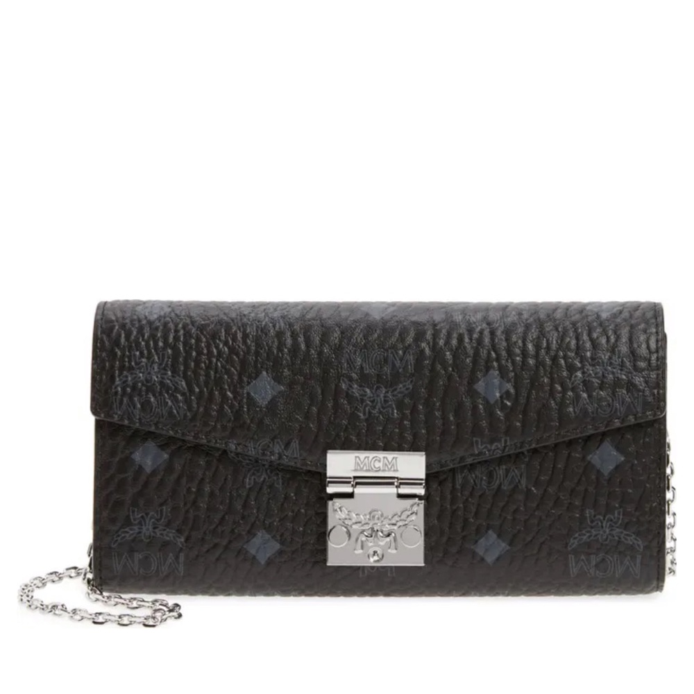 MCM Crossbody Wallet on a Chain Purse